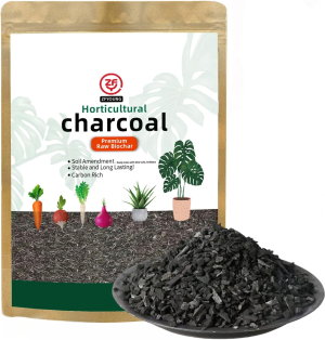 Organic Activated Charcoal for Gardening – 4 QT Pure Hardwood